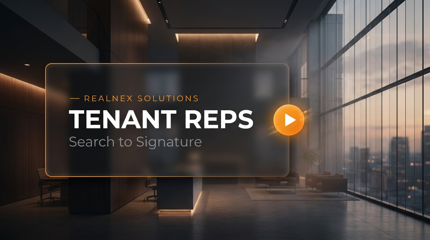 RealNex for Tenant Reps video